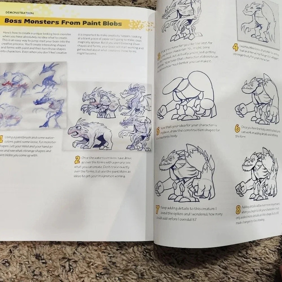 2/10 Sale! How to draw video games book - Picture 5 of 11
